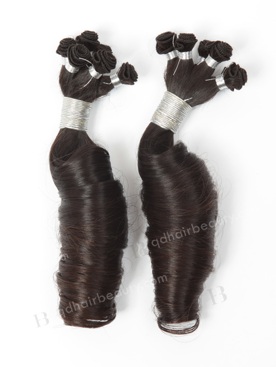 In Stock Brazilian Virgin Hair 22" Loose Spiral Curl Natural Color Hand-tied Weft SHW-007